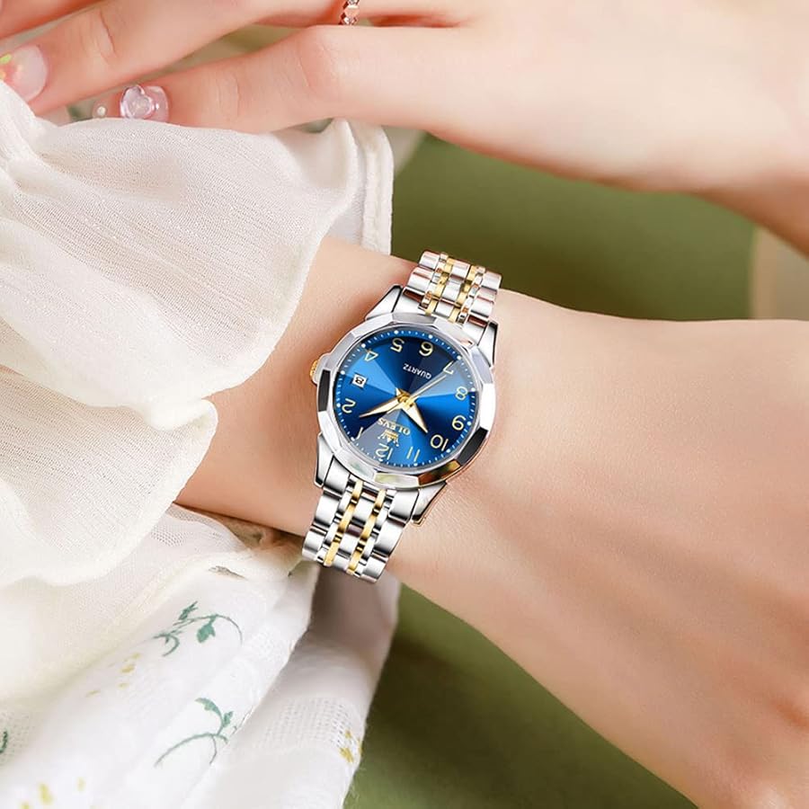 【新品】OLEVS レディースアナログクォーツ腕時計・ 大人のエレガントデザイン Amazon.co.jp: OLEVS 腕時計 レディース 人気 クォーツ 見やすい